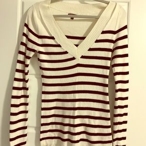 Express Striped Sweater - Fitted
